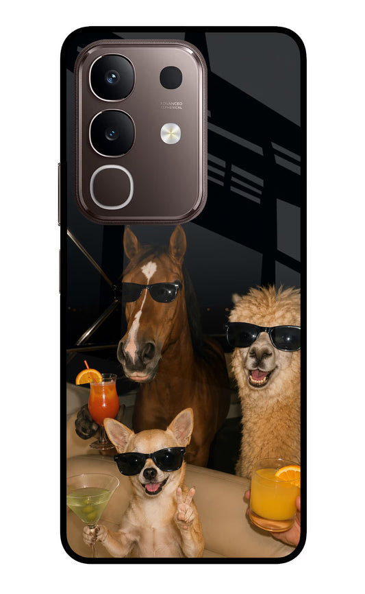 Party Squad Vivo Y31 Pro 5G Glass Case
