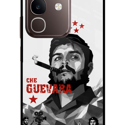Che Guevara Iconic Vivo Y31 Pro 5G Glass Case Back Cover by Casekaro