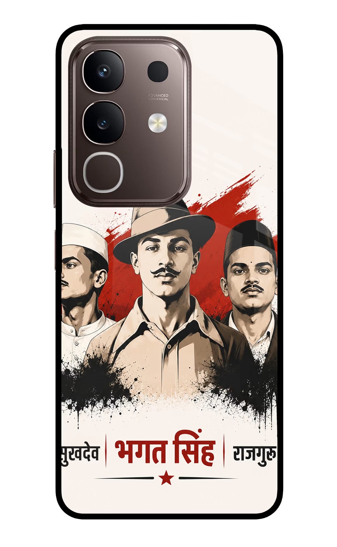 Sardar Patel Iron Will Vivo Y31 Pro 5G Glass Case