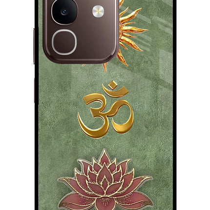 Om & Lotus Vivo Y31 Pro 5G Glass Case