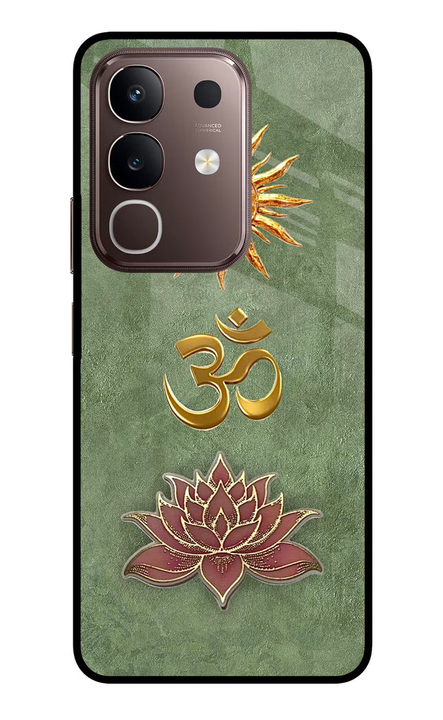 Om & Lotus Vivo Y31 Pro 5G Glass Case