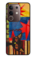 Pop Cat Vivo Y31 Pro 5G Glass Case