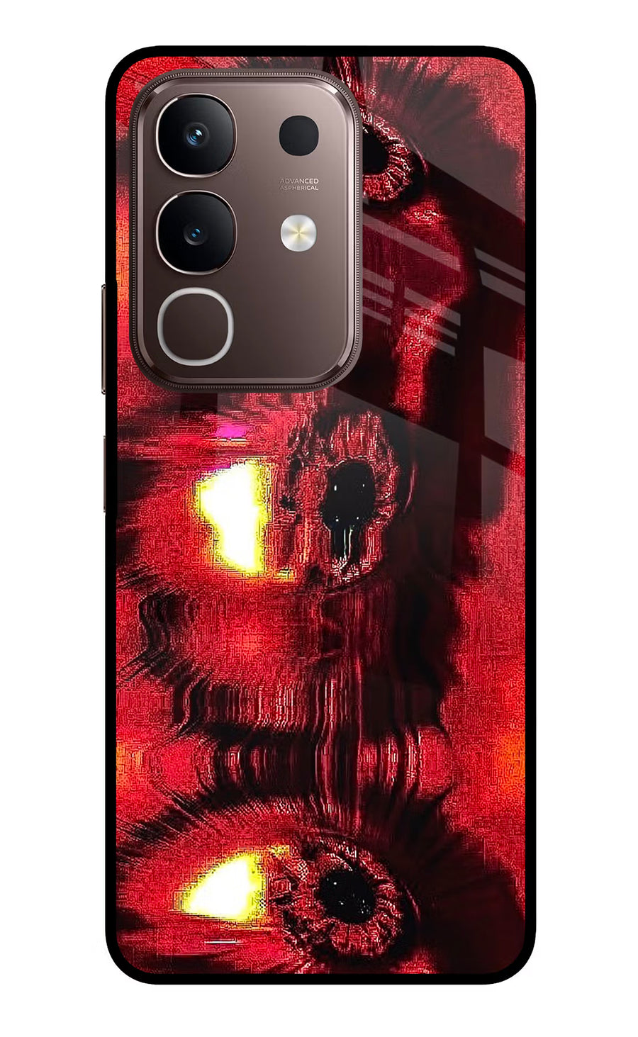 Fire Eye Vivo Y31 Pro 5G Back Cover, Glass case