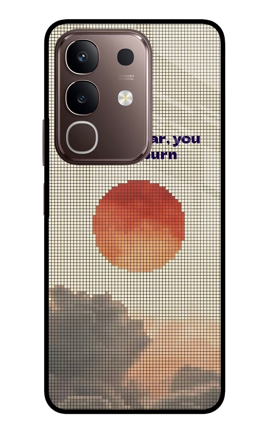 Pixel Sun Vivo Y31 Pro 5G Back Cover, Glass case