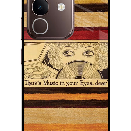 Vinyl Stripes Vivo Y31 Pro 5G Glass Case