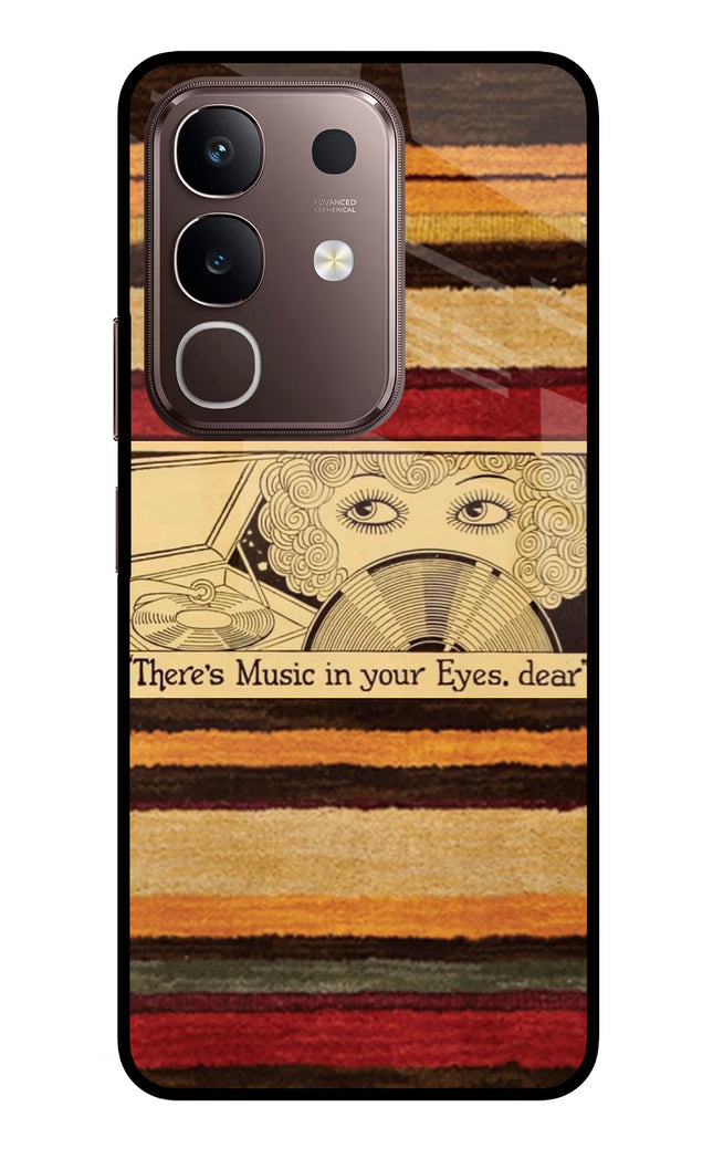 Vinyl Stripes Vivo Y31 Pro 5G Glass Case