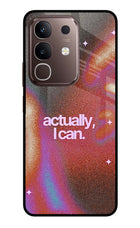 Pink Aura Vivo Y31 Pro 5G Glass Case