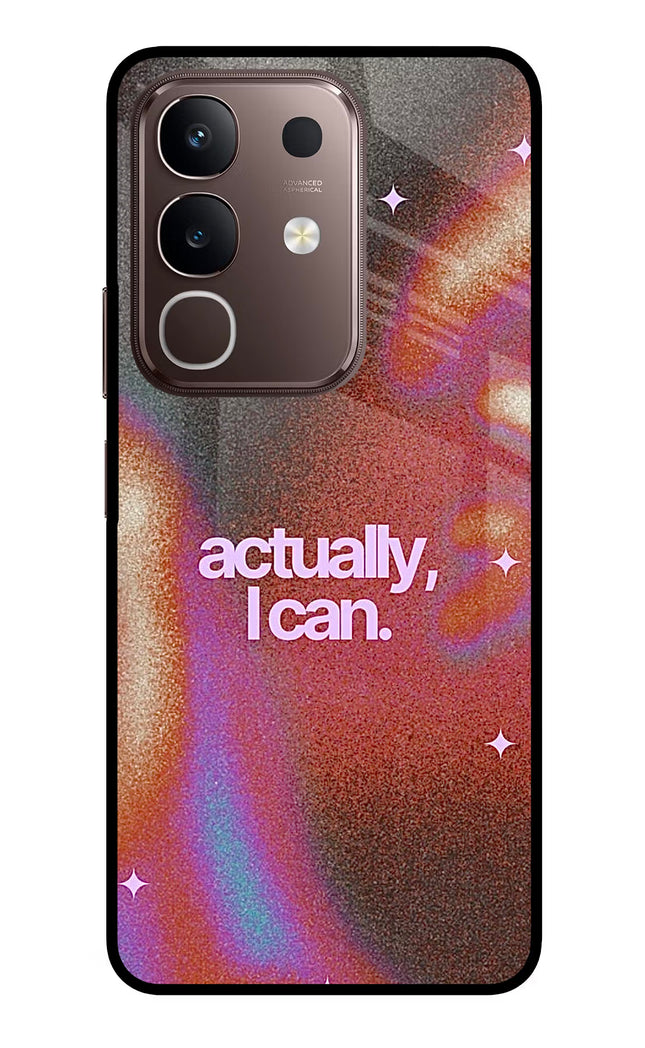 Pink Aura Vivo Y31 Pro 5G Glass Case