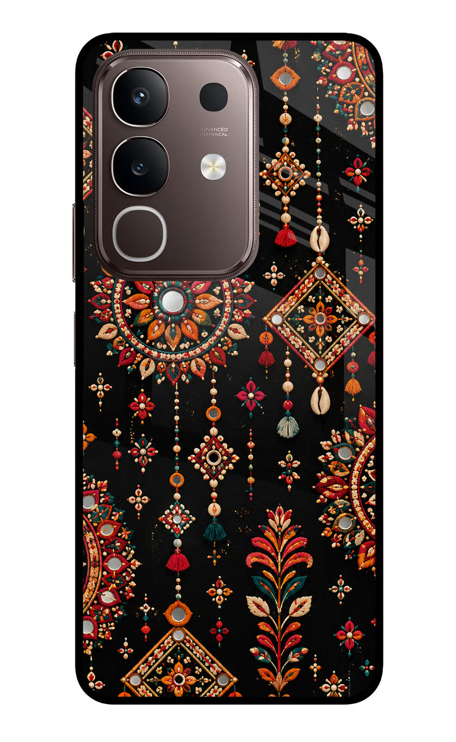 Boho Noir Vivo Y31 Pro 5G Back Cover, Glass case