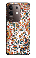 White Mayura Vivo Y31 Pro 5G Glass Case