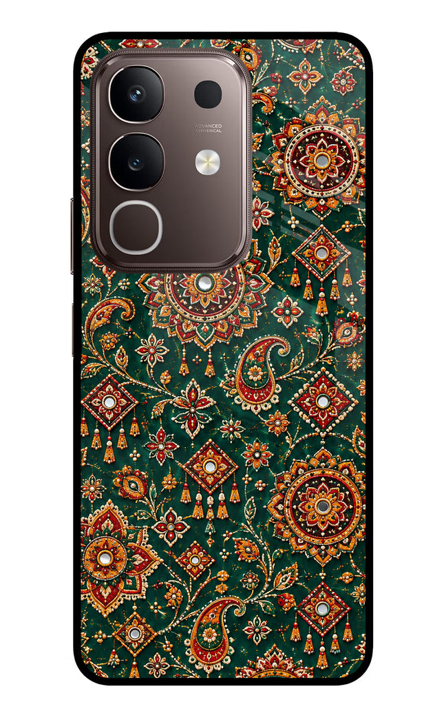 Green Pataka Vivo Y31 Pro 5G Glass Case