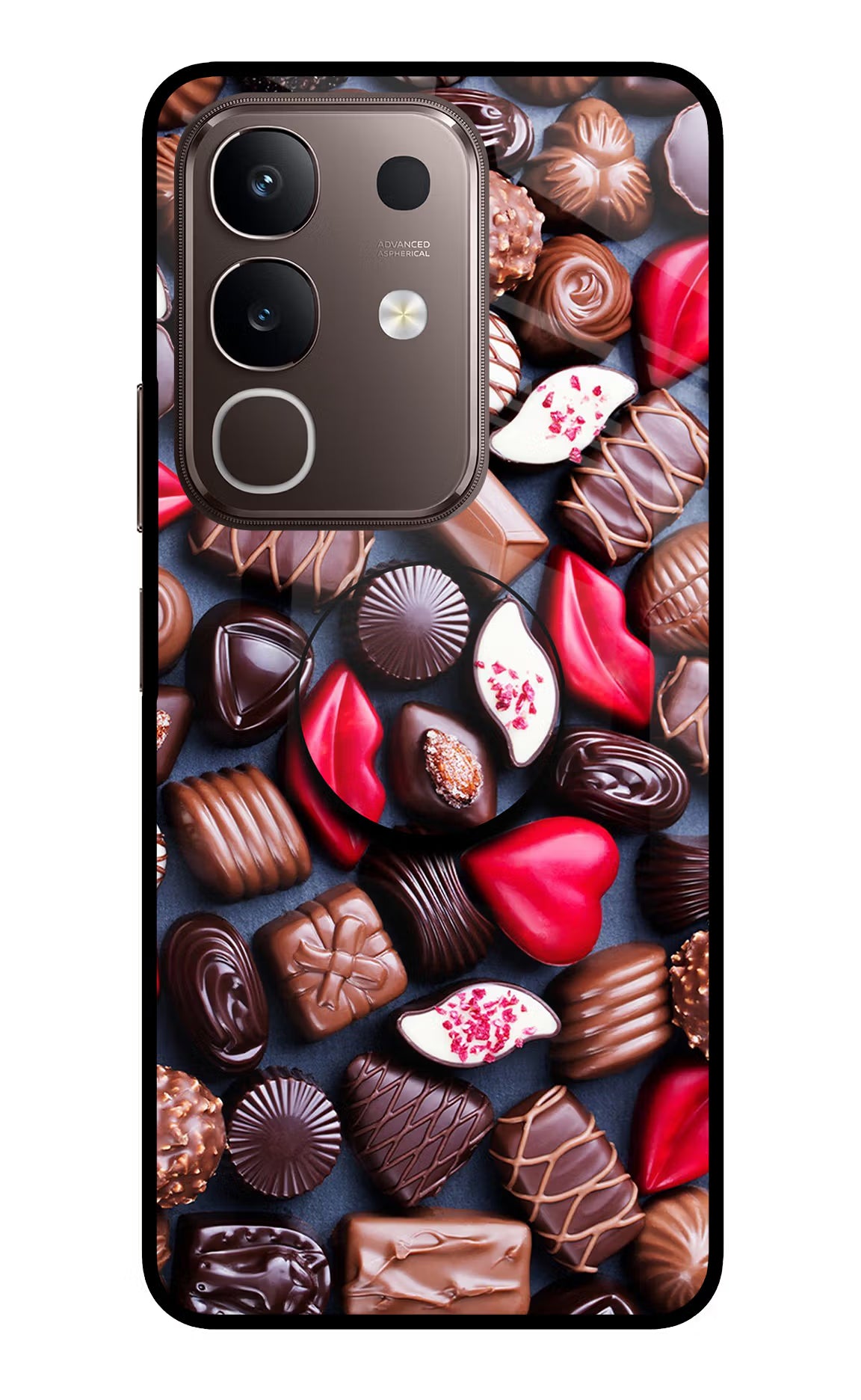 Chocolates Vivo Y31 Pro 5G Pop Case by Casekaro