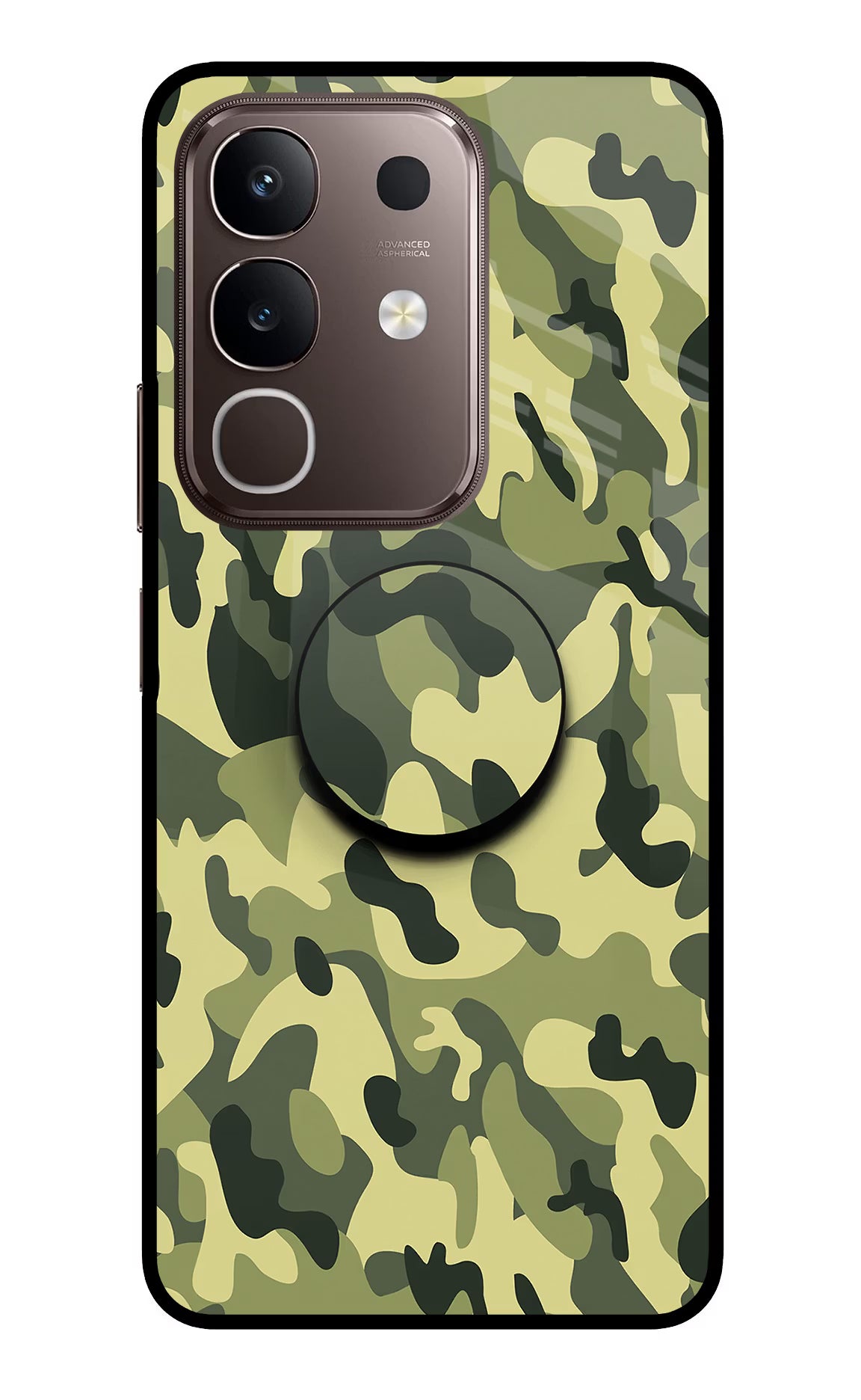 Camouflage Vivo Y31 Pro 5G Pop Case by Casekaro