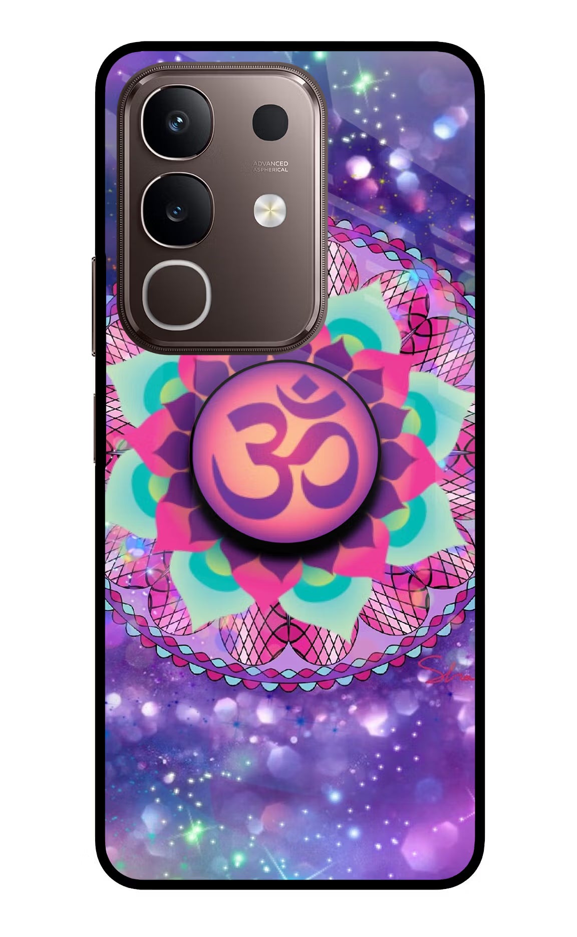 Om Purple Vivo Y31 Pro 5G Pop Case by Casekaro