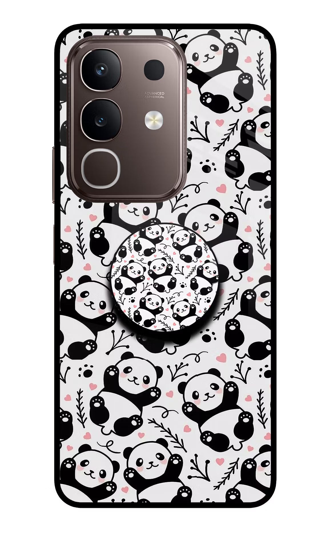 Cute Panda Vivo Y31 Pro 5G Pop Case by Casekaro