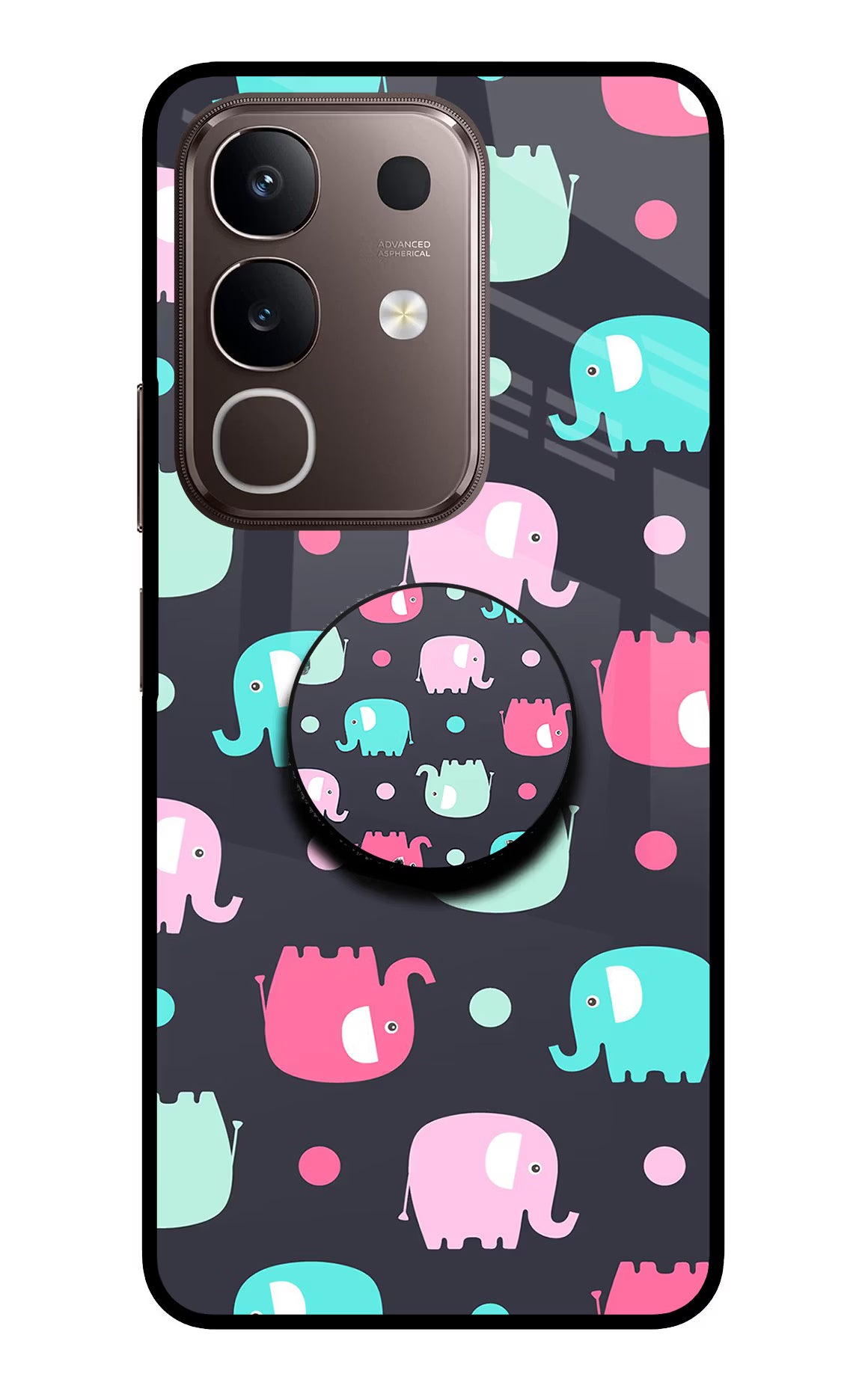 Baby Elephants Vivo Y31 Pro 5G Pop Case by Casekaro