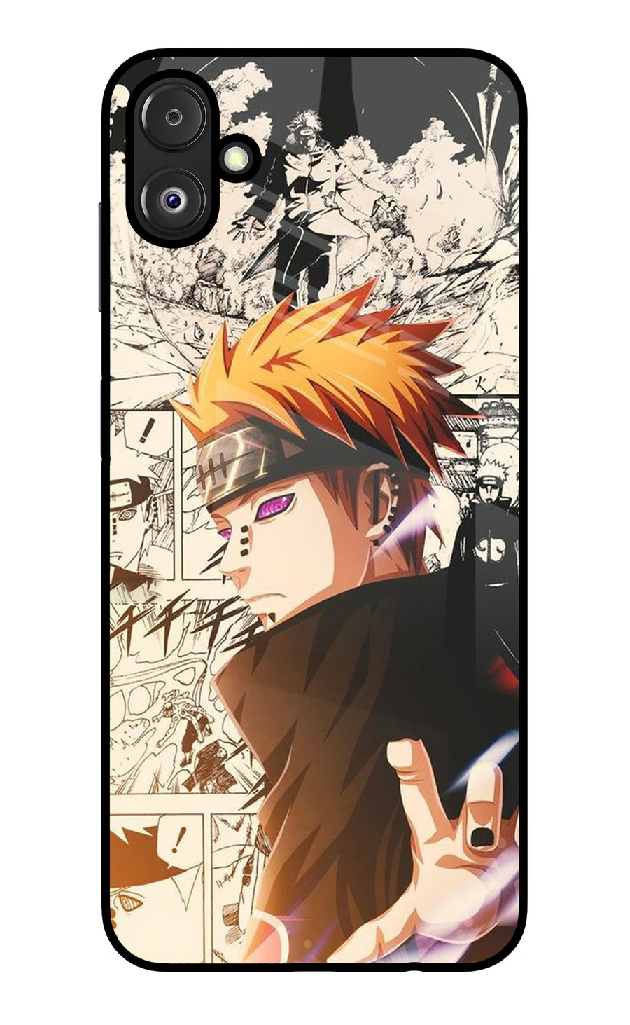 Pain Anime Samsung F14 5G Back Cover, Glass case