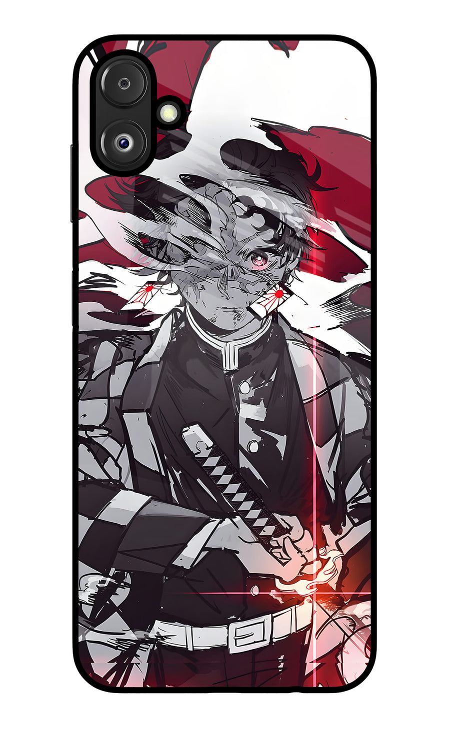Demon Slayer Samsung F14 5G Back Cover, Glass case