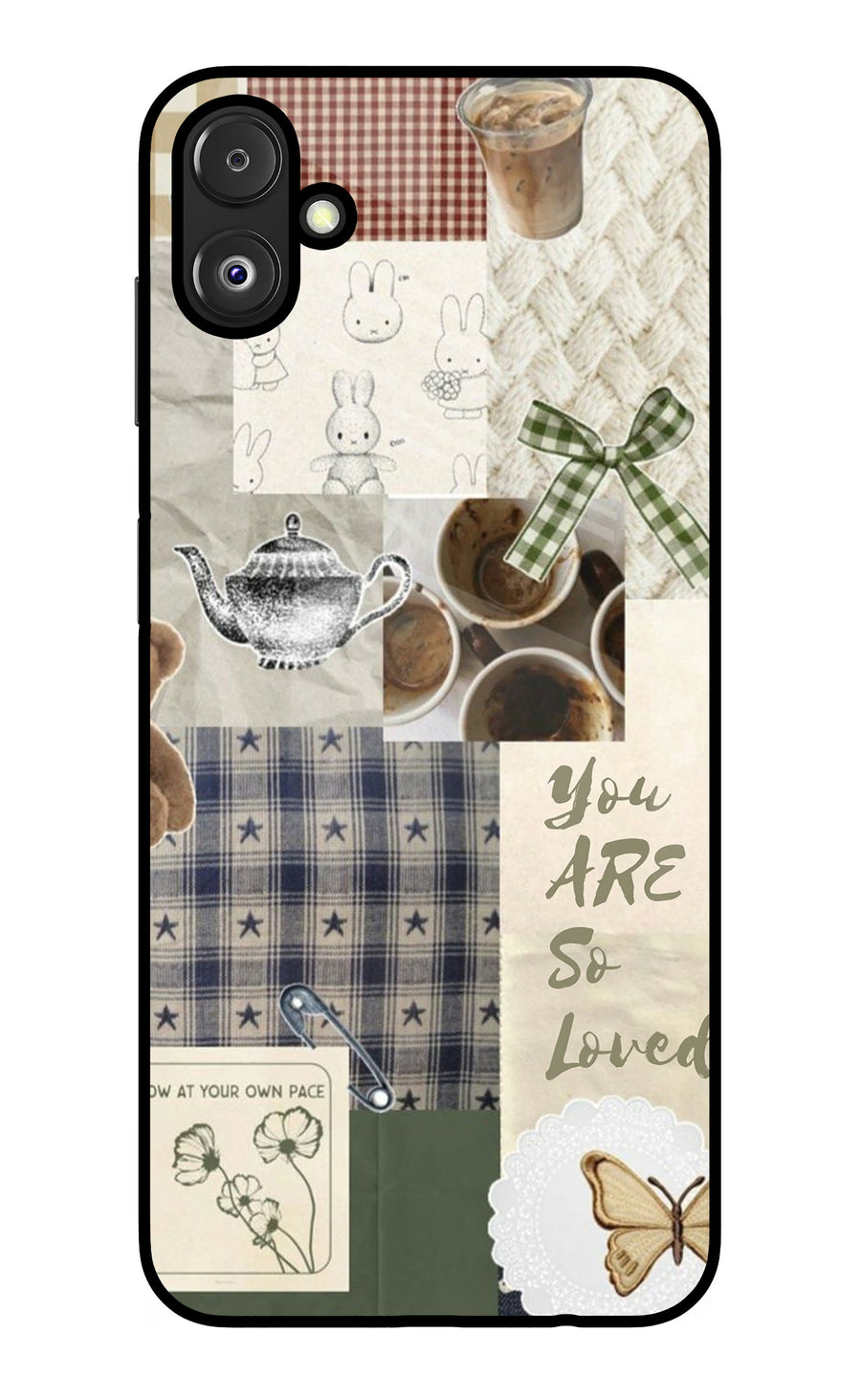 Cookie Samsung F14 5G Back Cover, Glass case