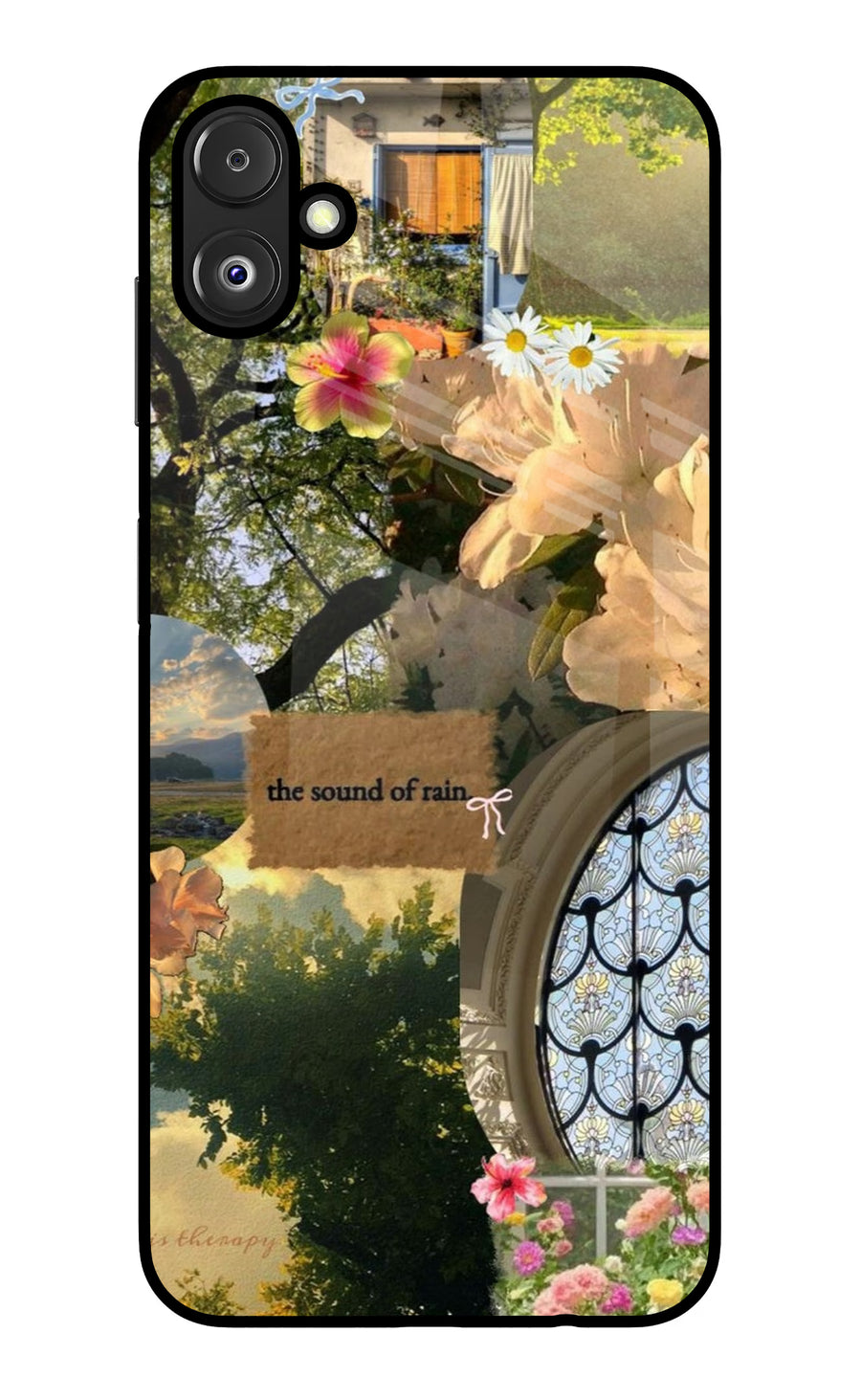Rain Samsung F14 5G Back Cover, Glass case