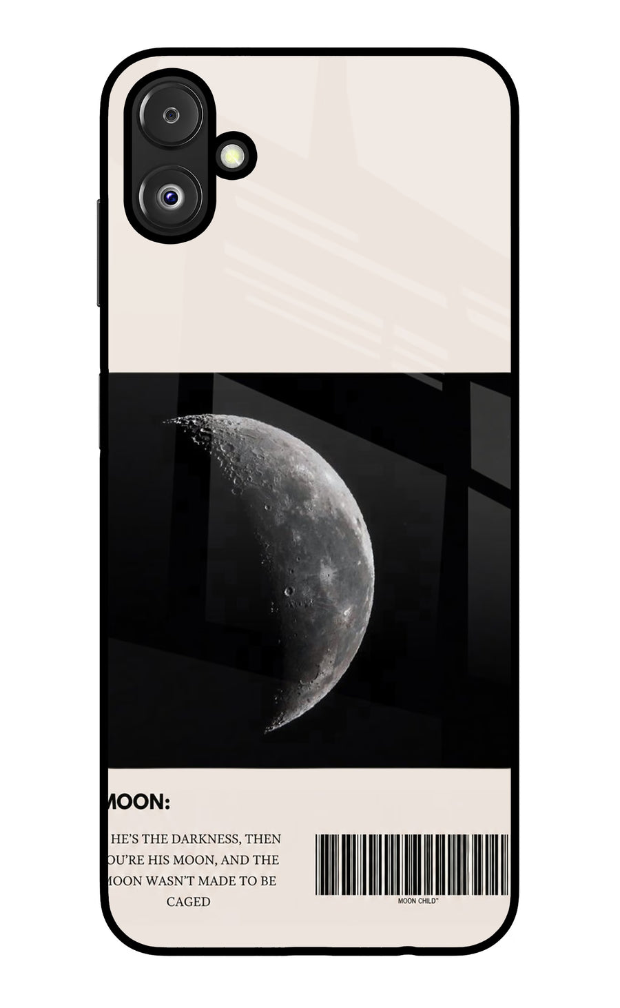 Moon Phase Samsung F14 5G Back Cover, Glass case
