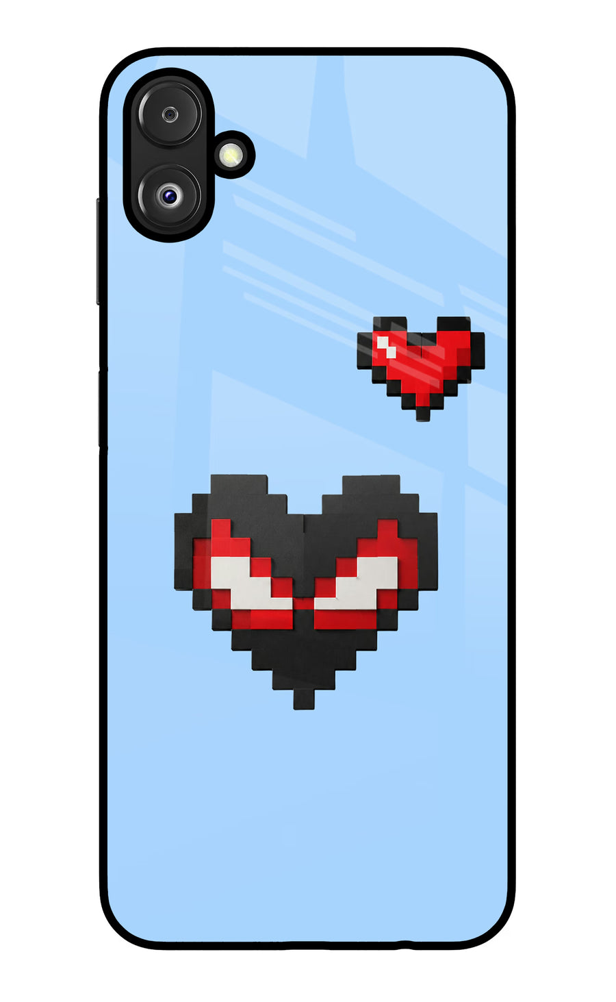 Peter Heart Samsung F14 5G Back Cover, Glass case