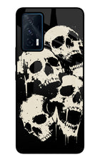 Dead Stack iQOO 7 5G Glass Case Back Cover by Casekaro