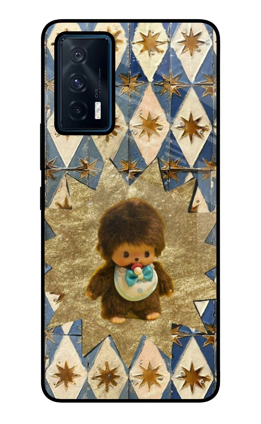 Woodooo iQOO 7 5G Back Cover, Glass case