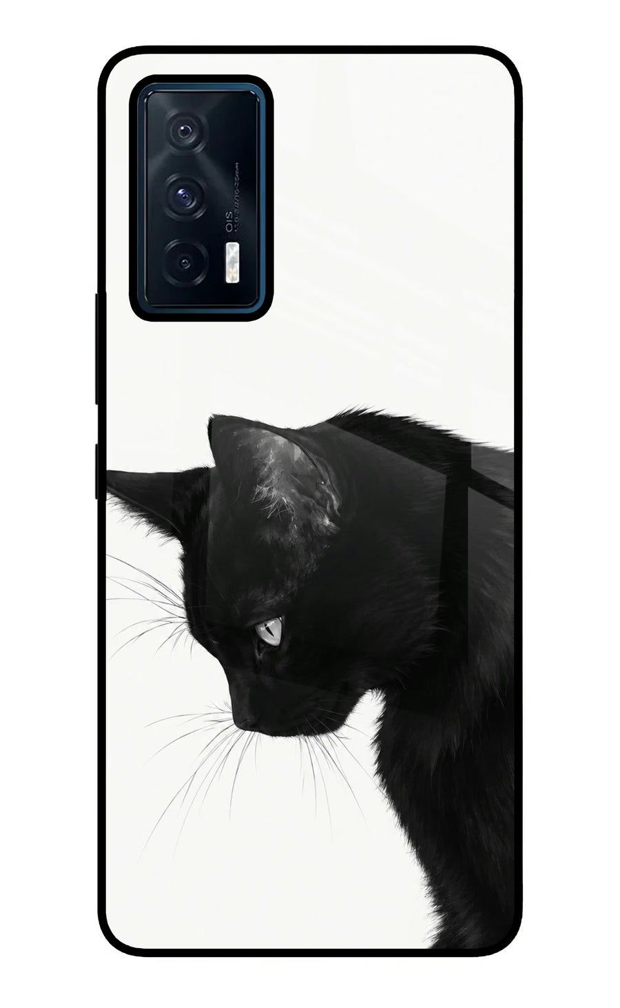 Shadow Gaze iQOO 7 5G Back Cover, Glass case