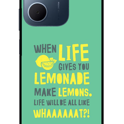 Quote Oppo A5x 5G Glass Case Back Cover by Casekaro