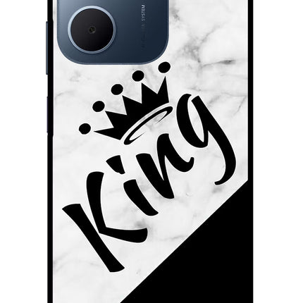 King Oppo A5x 5G Glass Case Back Cover by Casekaro