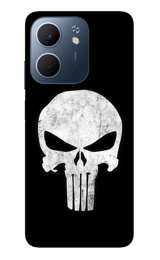 Punisher Skull Oppo A5x 5G Glass Case Back Cover by Casekaro