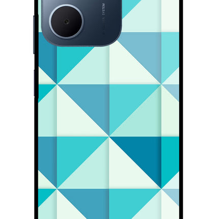 Abstract Oppo A5x 5G Glass Case Back Cover by Casekaro