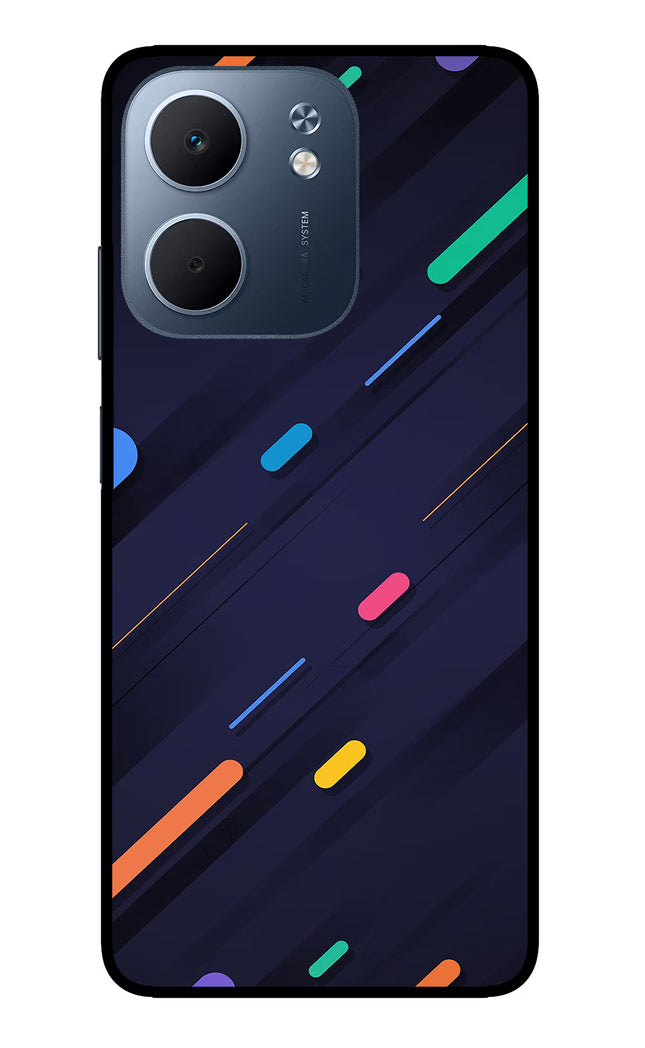 Abstract Design Oppo A5x 5G Glass Case Back Cover by Casekaro