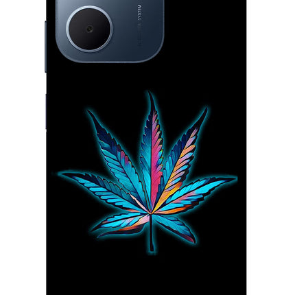 Weed Oppo A5x 5G Glass Case Back Cover by Casekaro