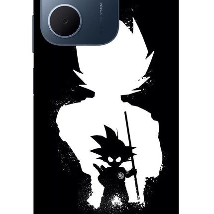 Goku Shadow Oppo A5x 5G Glass Case Back Cover by Casekaro