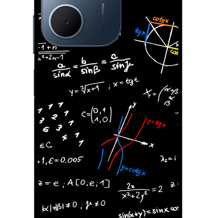 Mathematics Formula Oppo A5x 5G Glass Case Back Cover by Casekaro