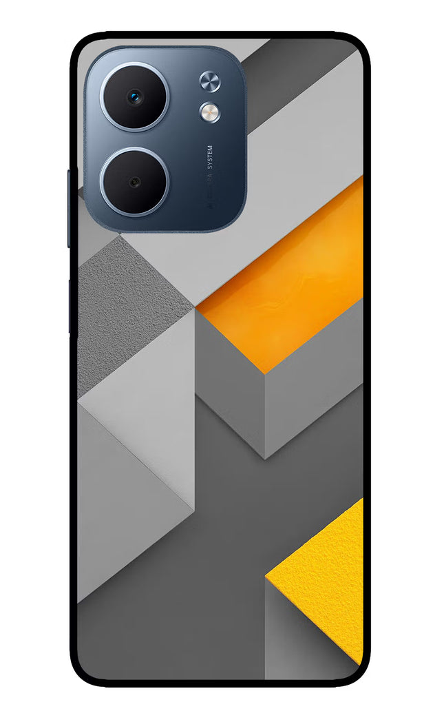 Abstract Oppo A5x 5G Glass Case Back Cover by Casekaro