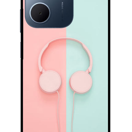Music Lover Oppo A5x 5G Glass Case Back Cover by Casekaro