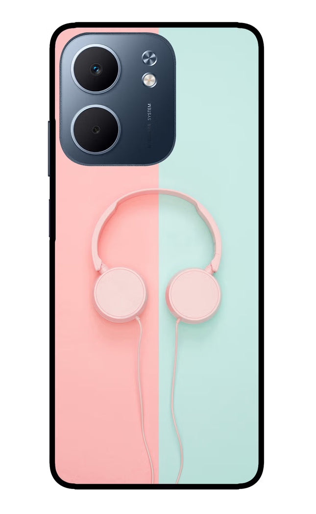 Music Lover Oppo A5x 5G Glass Case Back Cover by Casekaro