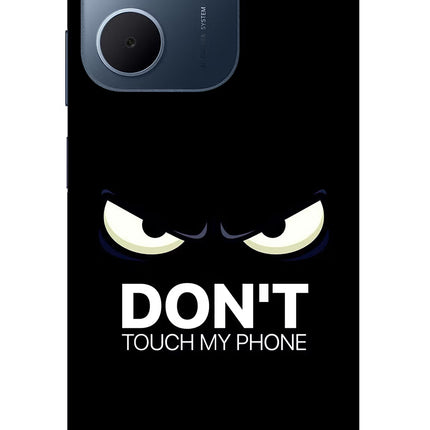 Don'T Touch My Phone Oppo A5x 5G Glass Case Back Cover by Casekaro