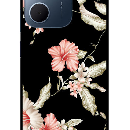 Flowers Oppo A5x 5G Glass Case Back Cover by Casekaro
