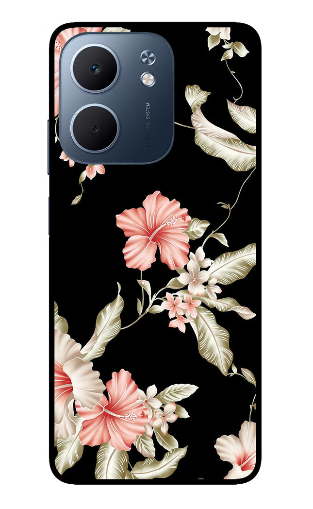 Flowers Oppo A5x 5G Glass Case Back Cover by Casekaro