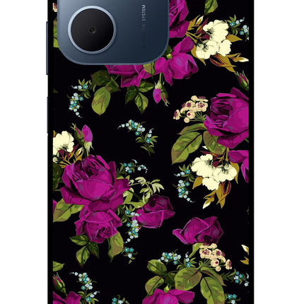 Flowers Oppo A5x 5G Glass Case Back Cover by Casekaro