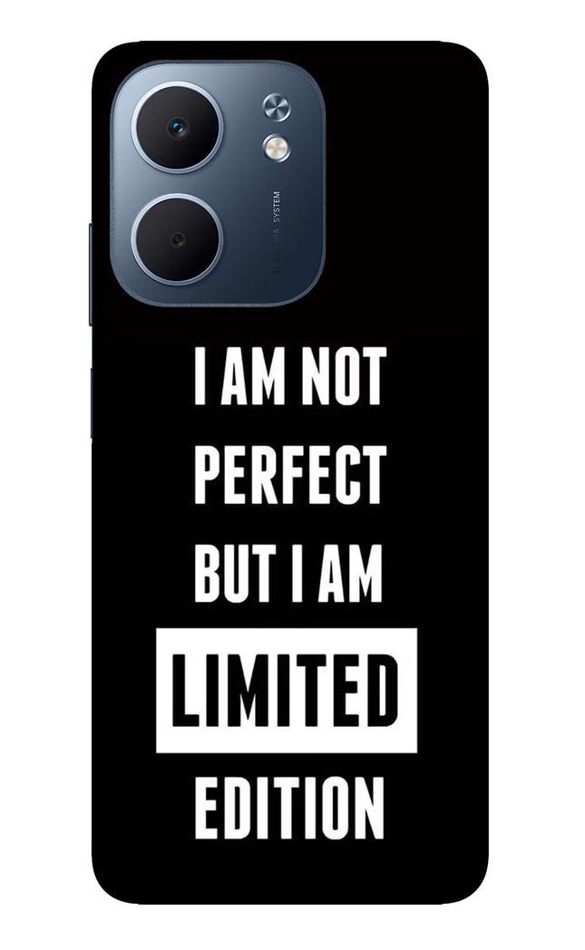 I Am Not Perfect But I Am Limited Edition Oppo A5x 5G Glass Case
