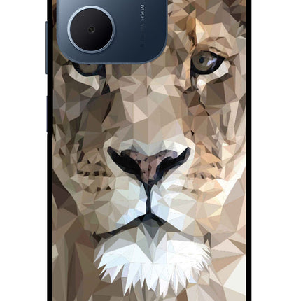 Lion Art Oppo A5x 5G Glass Case