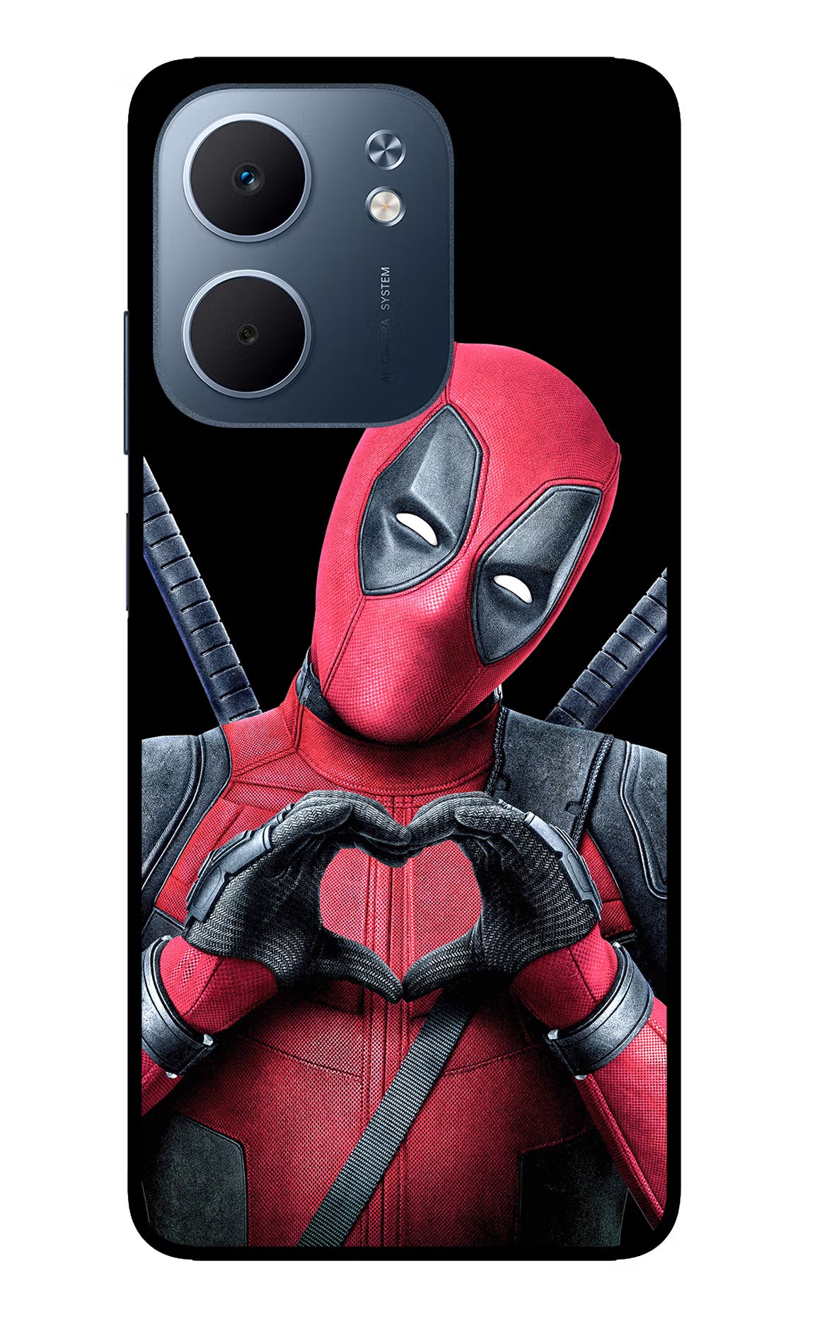 Deadpool Oppo A5x 5G Glass Case
