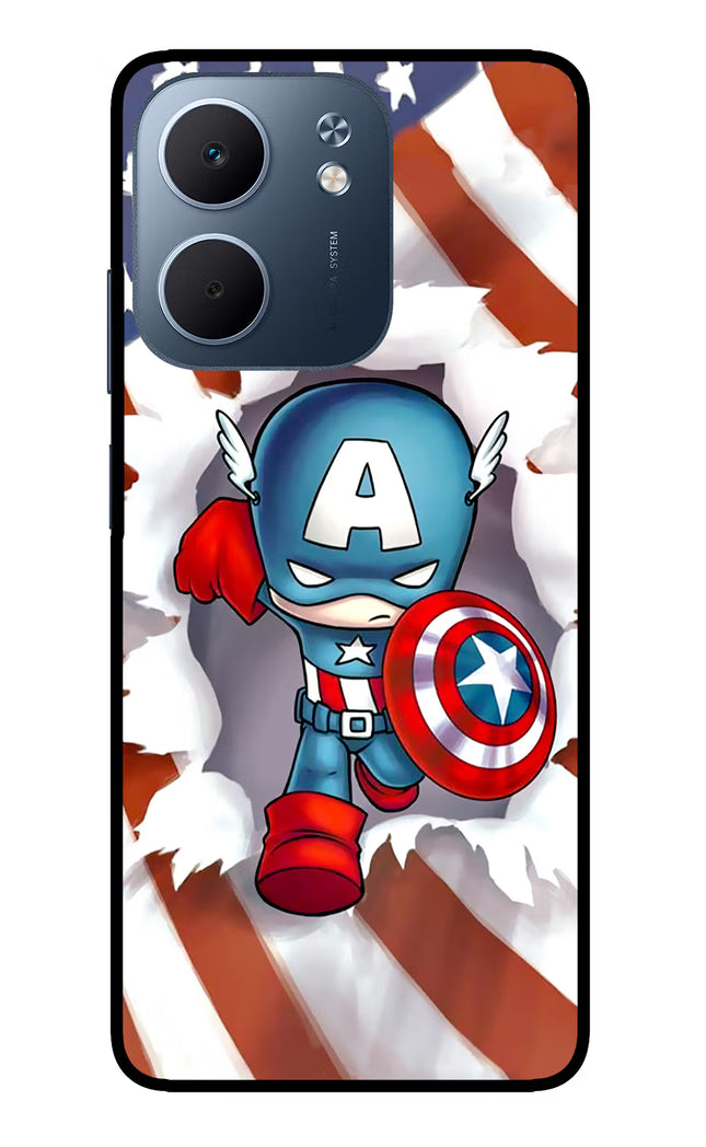 Captain America Oppo A5x 5G Glass Case