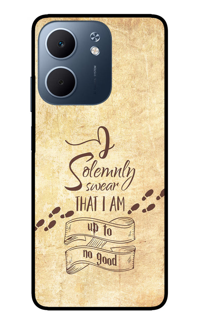 I Solemnly swear that i up to no good Oppo A5x 5G Glass Case