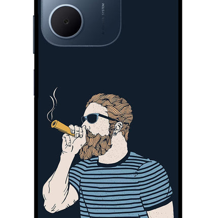 Smoking Oppo A5x 5G Glass Case